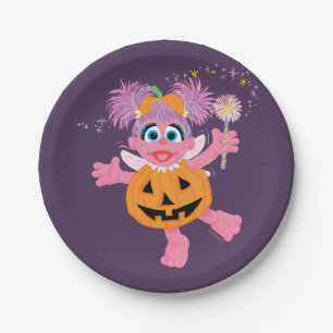 Abby Cadabby   Niedlich als Pumpkin Pappteller