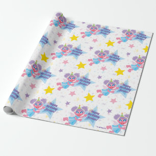Abby Cadabby Party Star Pattern Geschenkpapier