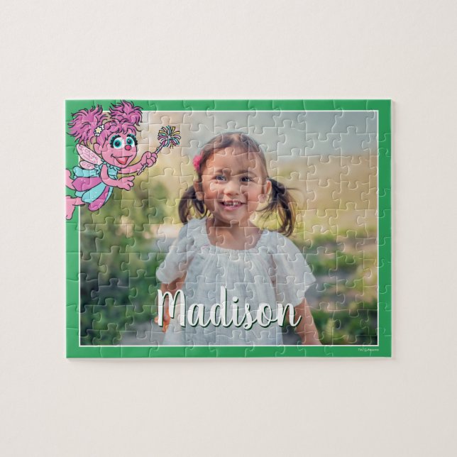 Abby Cadabby Photo personnalisée Puzzle (Horizontal)