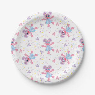 Abby Cadabby Sparkle Pattern Pappteller