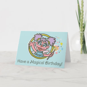 Abby Cadabby Vintage Karte