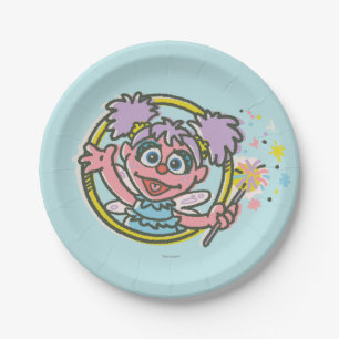 Abby Cadabby Vintage Pappteller