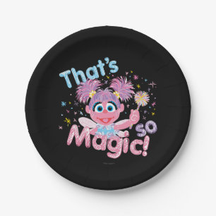 Abby Cadabby Wand Pappteller