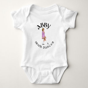 ABBY Custom Irish Dance Products Baby Strampler