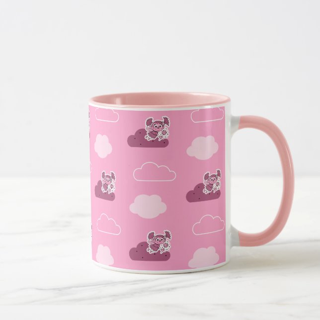 Abby Doodley Cloud Pattern Tasse (Rechts)