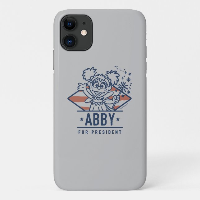 Abby für Präsident Case-Mate iPhone Hülle (Rückseite)