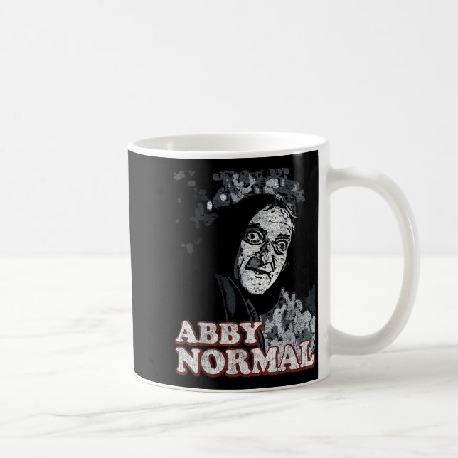 Abby Normal Brain Funny Halloween  Kaffeetasse (Rechts)