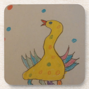 #ABC Art by Children, Osterherde Getränkeuntersetzer