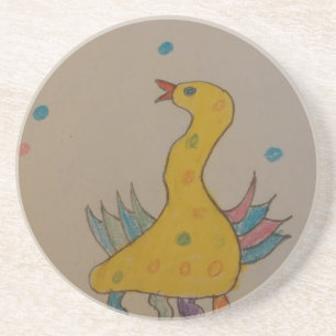 #ABC Art by Children, Osterherde Sandstein Untersetzer