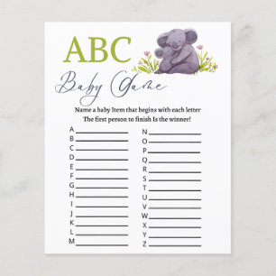 ABC Baby Duschspiele