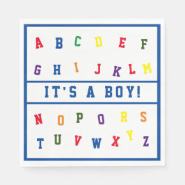 ABC Baby Showpaper Napkin Serviette
