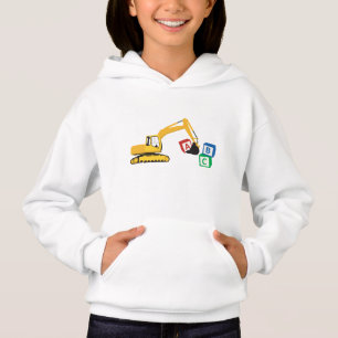 ABC Baggerbauwagen Hoodie