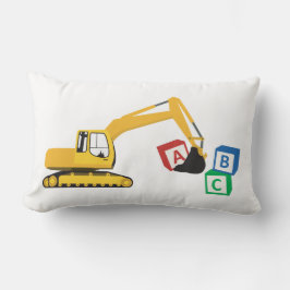 ABC Baggerbauwagen Lendenkissen