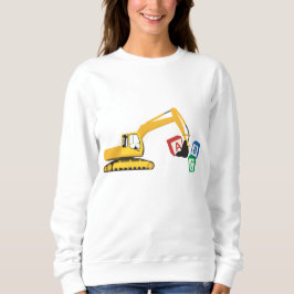 ABC Baggerbauwagen Sweatshirt