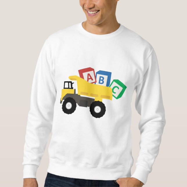 ABC-BAUTrucks Sweatshirt (Vorderseite)