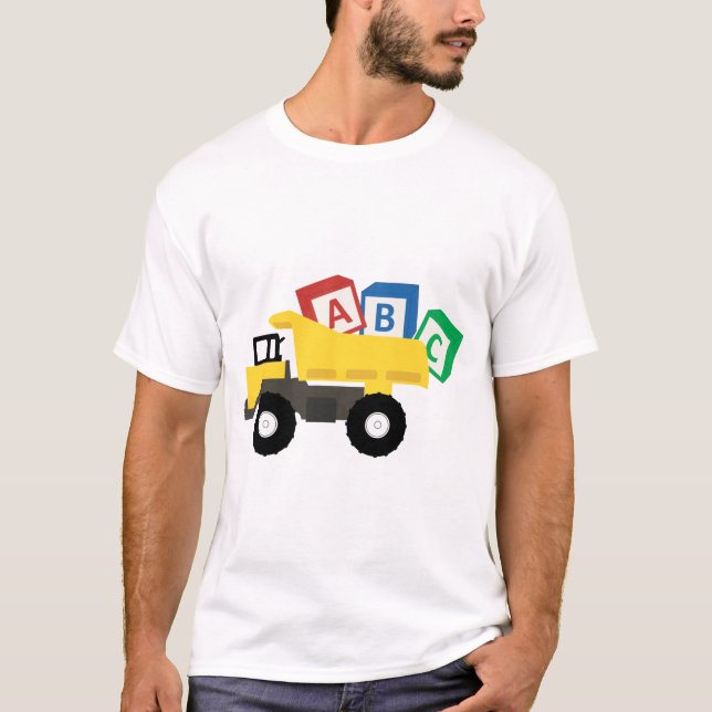 ABC-BAUTrucks T-Shirt (Vorderseite)