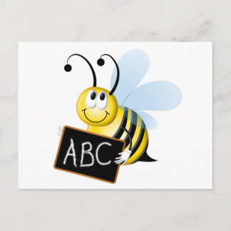 abc Bee Postkarte