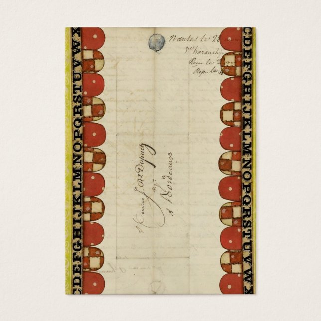 ABC Border Vintag Ledger (Vorderseite)