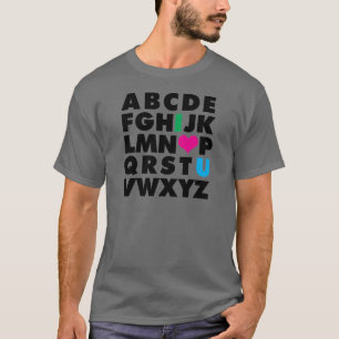 ABC der Liebe T-Shirt