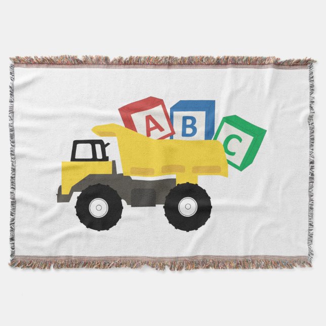 ABC Dump Truck Construction Trucks Decke (Vorderseite)
