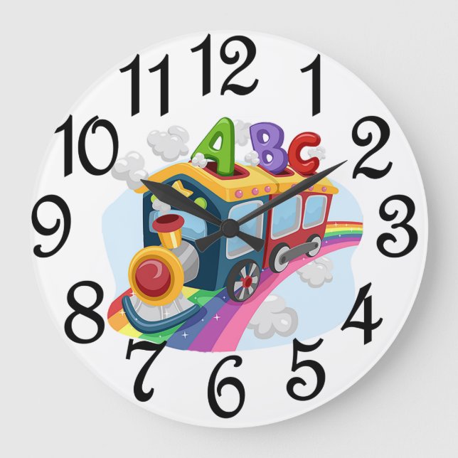 ABC GROßE WANDUHR (Vorderseite)