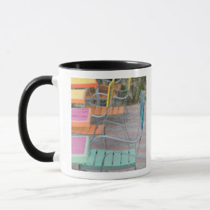 ABC-Inseln, ARUBA, Palm Beach: Buntes Café Tasse