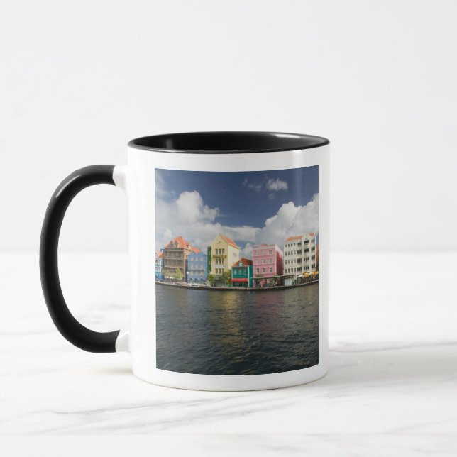 ABC-Inseln, CURAÇAO, Willemstad: Harborfront Tasse (Links)