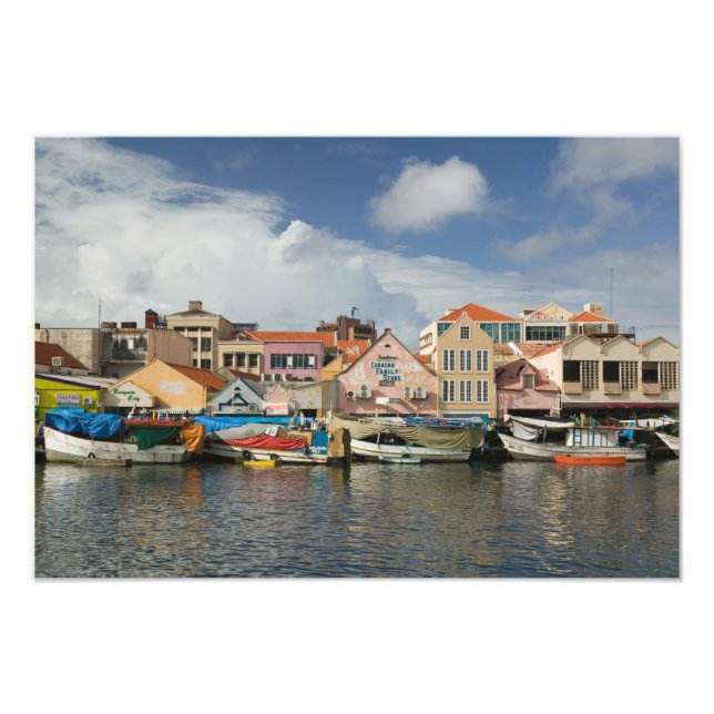 ABC-Inseln, CURACAO, Willemstad: Punda, Fotodruck (Vorne)