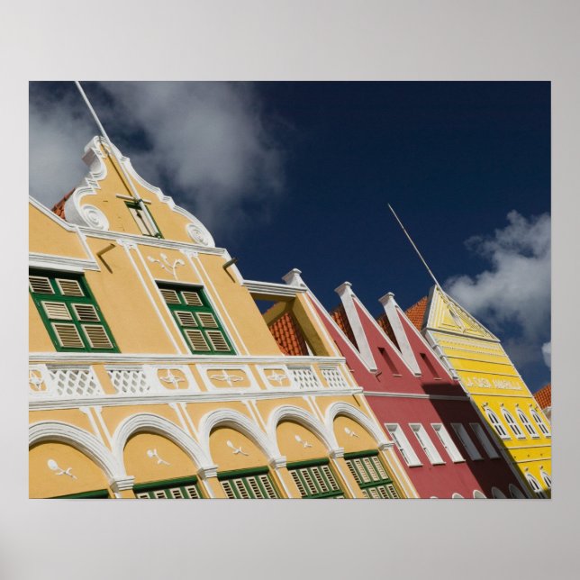 ABC-Inseln, CURACAO, Willemstad: Punda Poster (Vorne)