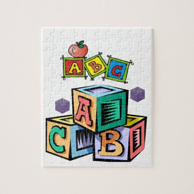 Abc Jigsaw Puzzle (Vertikal)