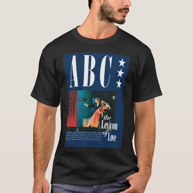 Abc Lexique Of Love Band Tshirt S Sheffield (Devant)