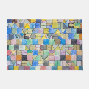ABC, Paul Klee Fußmatte