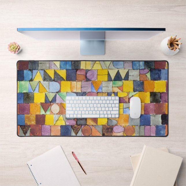 ABC, Paul Klee Schreibtischunterlage (Büro 1)