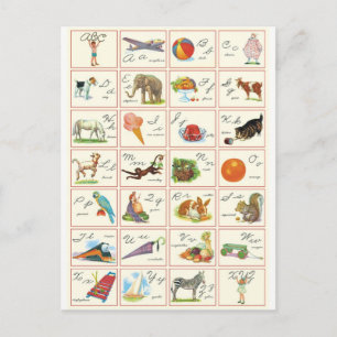ABC POSTKARTE