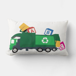 ABC Recycelnd Müllwagen Lendenkissen