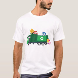 ABC Recycelnd Müllwagen T-Shirt