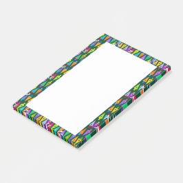 ABC"S und 123'S Post-it Notes Klebezettel