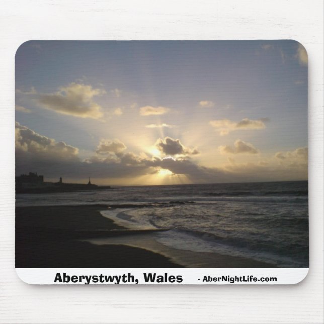 ABCD0012, Aberystwyth, Wales, - AberNightLife.com Mousepad (Vorne)