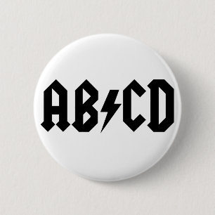 ABCD Einzelteil Button