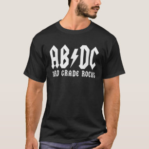 ABCD-ROM-Steine der dritten Klasse in Klasse T-Shirt