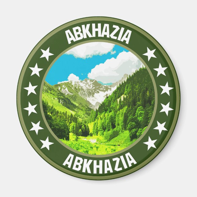 Abchasien Magnet (Vorne)