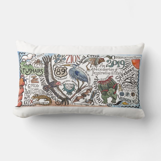 ABCs de l'inspiration dans le coussin lombaire de (Recto)