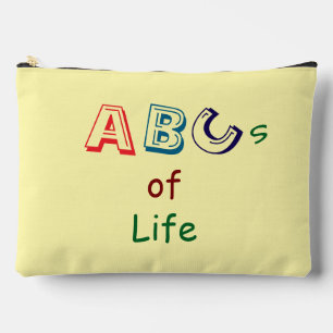ABCs des Lebens Beutel/Tasche Zubehörtasche