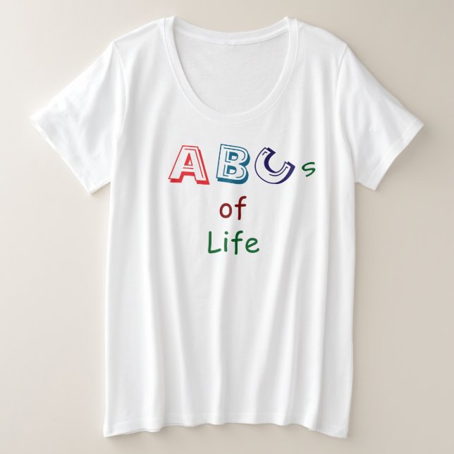 ABCs of Life T-Shirt (Design vorne)