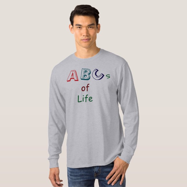 ABCs of Life T-Shirt (Vorne ganz)