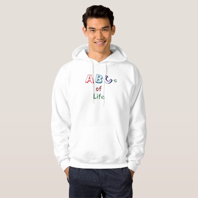 ABCs of Life T-Shirt Hoodie (Vorne ganz)