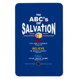 ABCs of Salvation Magnet