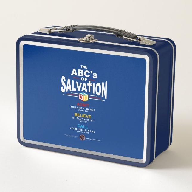 ABCs of Salvation Metall Brotdose (Vorderseite)