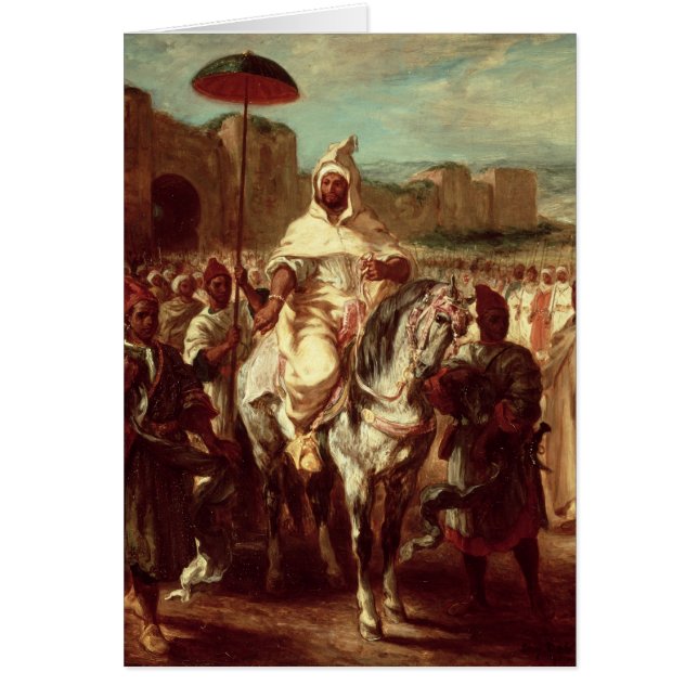 Abd AR-Rahman Sultan von Marokko (Vorne)