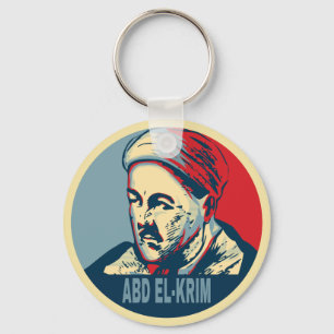 Abd el-Krim Rif Leader Hope Style Abdelkarim Schlüsselanhänger